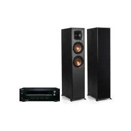 Onkyo TX-8220 Czarny, Klipsch R-620F Czarny