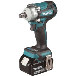 Makita Narzędzia - Akumulatorowa wkrętarka udarowa 40 V, 2x akumulator 4,0 Ah XGT, ładowarka TD001GM201
