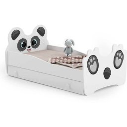KOBI Łóżko Pojedyncze Panda 70x140 Z Szufladą