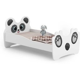 KOBI Łóżko Pojedyncze Panda 80x160 Z Materacem