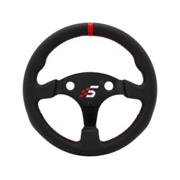 Simagic P-330RK Skóra 33cm Obręcz kierownicy bez huba czarno-czerwony