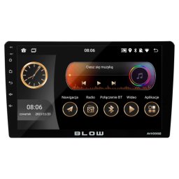 BLOW AVH-9992 z USB/SD 4x50W Bluetooth Android Auto CarPlay