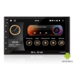 BLOW AVH-9930 z USB 4x50W Bluetooth 7" GPS Android Auto CarPlay