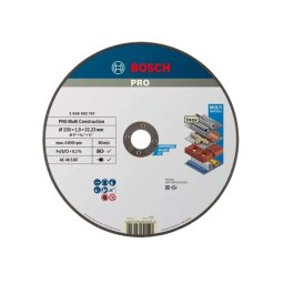 Bosch Akcesoria - Tarcza tnąca do materiałów budowlanych 230x22,23 mm 2608602767