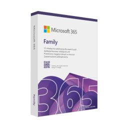 Microsoft 365 Family PL BOX 6 Użytkowników/1 Rok