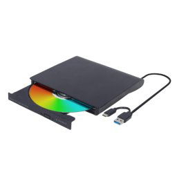 Gembird Napęd DVD na USB zewnętrzny DVD-USB-031 czarny