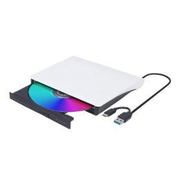 Gembird Napęd DVD na USB zewnętrzny DVD-USB-031-BW czarno-biały