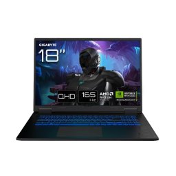 Gigabyte Gaming A18 3VHK3EEF93SD 18" 165Hz R7 260 16GB RAM 512GB Dysk SSD RTX5060 DLSS4 Czarny Funkcje AI