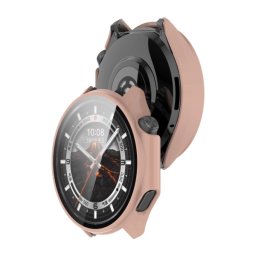 Bizon ze szkłem do OnePlus Watch 3 / Oppo Watch X2 różowy