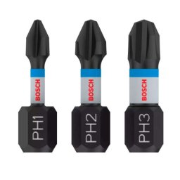Bosch Akcesoria - 3-częściowy zestaw bitów PH 2608522470