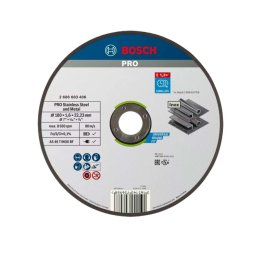 Bosch Akcesoria - Tarcza tnąca do stali nierdzewnej, 180x22,23 mm 2608603406