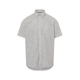 Camel Active Męska koszulka z krótkim rękawem Mężczyźni Regular Fit Bawełna szary, M