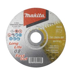 Makita - Tarcza tnąca do stali nierdzewnej 125x22,23 mm E-22953