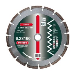 Metabo - Diamentowa tarcza tnąca do materiałów budowlanych 125x22,23 mm 628157000