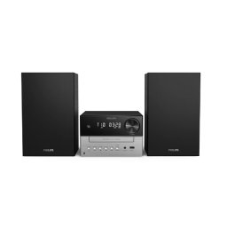 Philips TAM3205M2/12 20W Bluetooth Radio FM Czarno-srebrny