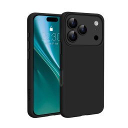 Etteri Silicone Case do iPhone 17 Pro Czarny