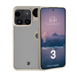 Bizon Angelo do Nothing Phone (3) z beżową ramką