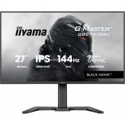 IIYAMA Monitor 27 cali GB2741QSU-B1 IPS,QHD,144Hz,1ms,2xUSB, Adaptive G-SYNC,HDMI,DP,350cd, HAS (150) PIVOT
