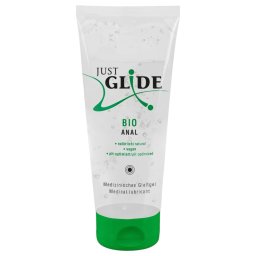 Just Glide - żel intymny analny - bio, wegański, na bazie wody, 200ml