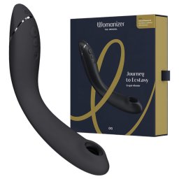 Womanizer OG - wibrator 2w1 z pulsacją powietrza - akumulatorowy - czarny