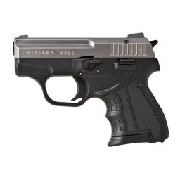 Pistolet hukowy alarmowo sygnałowy STALKER M906 BAS kal. .22 Long Blank do 6 mm Tytan