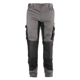 Spodnie robocze szare z elastanem M/50, 240g/m2