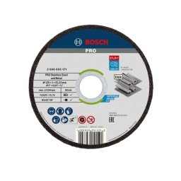 Bosch Akcesoria - Tarcza tnąca do stali nierdzewnej 125x22,23 mm 2608603171