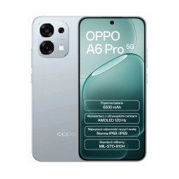 OPPO A6 Pro 5G 8/256GB 6,57" 120Hz 50Mpix Tytanowy