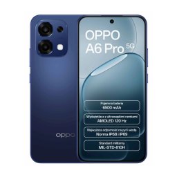 OPPO A6 Pro 5G 8/256GB 6,57" 120Hz 50Mpix Niebieski
