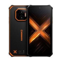 HAMMER Energy X2 4G 6/128GB 6.1" 60Hz 50Mpix Czarno-pomarańczowy