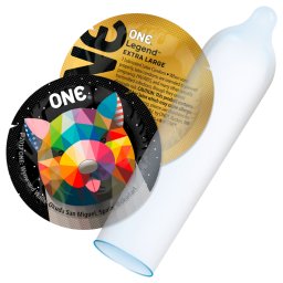 ONE - prezerwatywy XL - duży rozmiar - 12 sztuk