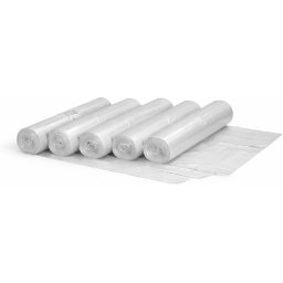B2B Partner Worki na śmieci 120 litrów, 700 x 1100 mm, LDPE, 170 mikronów, 25 szt., przezroczysty