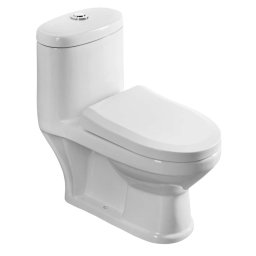 Aqualine - WC kompakt, dla dzieci, odpływ vario, biały PT520
