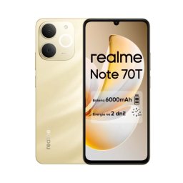 realme Note 70T 4/256GB Funkcje AI 6,74" 90Hz 13Mpix Złoty