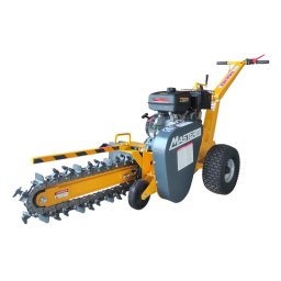 MASTERCUT KL15-70 KOPARKA ŁAŃCUCHOWA OGRODOWA OGRODNICZA SPALINOWA MINIKOPARKA DO UKŁADANIA RUR, PRZEWODÓW, KABLI itp. 15 KM / 60cm