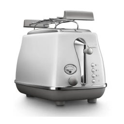 DeLonghi Icona Capitals CTOC2103.W Ruszt do bułek Rozmrażanie 900W