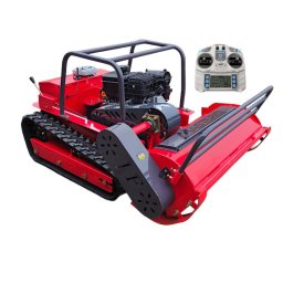 MASTERCUT JFRC100S KOSIARKA BIJAKOWA ROBOT KOSZĄCY ZDALNIE STEROWANY KOSIARKA HYBRYDOWA GĄSIENICOWA SPALINOWA TRAKTOREK POD PANELE Z NAPĘDEM NA PILOTA FOTOWOLTAIKA 100cm