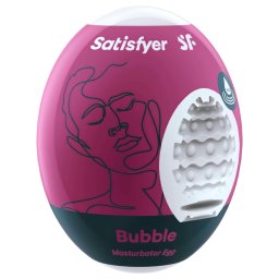Satisfyer Egg Bubble - masturbator jajko - silikon