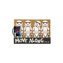 Pyramid Coir Doormat Star Wars Stormtrooper Move Along
