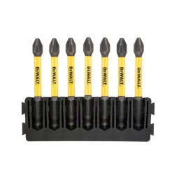 DeWALT - 7-częściowy zestaw przedłużanych bitów PH2 DT70817