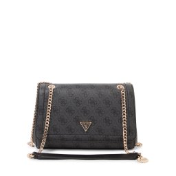 GUESS Damska torba na ramię - Noelle Kobiety Sztuczna skóra szary, ONE SIZE