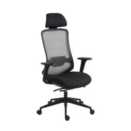 Cobra Office Expert HF704BK Biurowy do 150kg Tkanina Czarny
