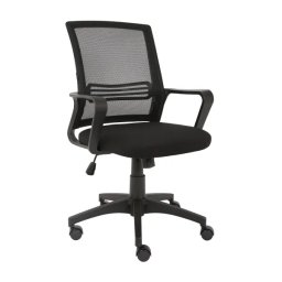 Cobra Office One HF300BK Biurowy do 136kg Tkanina Czarny