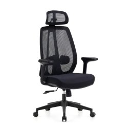 Cobra Office Plus HF504BK Biurowy do 150kg Tkanina Czarny