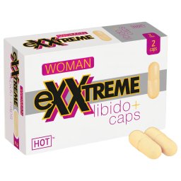 Hot Exxtreme - kapsułki na libido dla kobiet - suplement diety - 2 szt