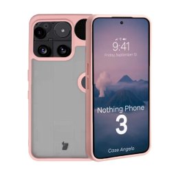 Bizon Angelo do Nothing Phone (3) z różową ramką