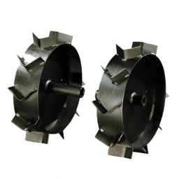 KOŁA ŁOPATKOWE METALOWE ŻELAZNE DO GLEBOGRYZARKI MASTERCUT HSDT80 OŚ 28mm ŚREDNICA 360mm