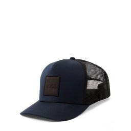 BOSS Orange Męska czapka z daszkiem - Elliot-PL Mężczyźni Sztuczne włókno niebieski|czarny, ONE SIZE