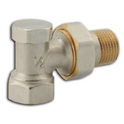 Novaservis - Armatura grzejnikowa zamykana narożna 1/2" RA330/15