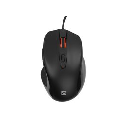 Natec Mysz Pigeon 2 4000 DPI 1.8m Czarna